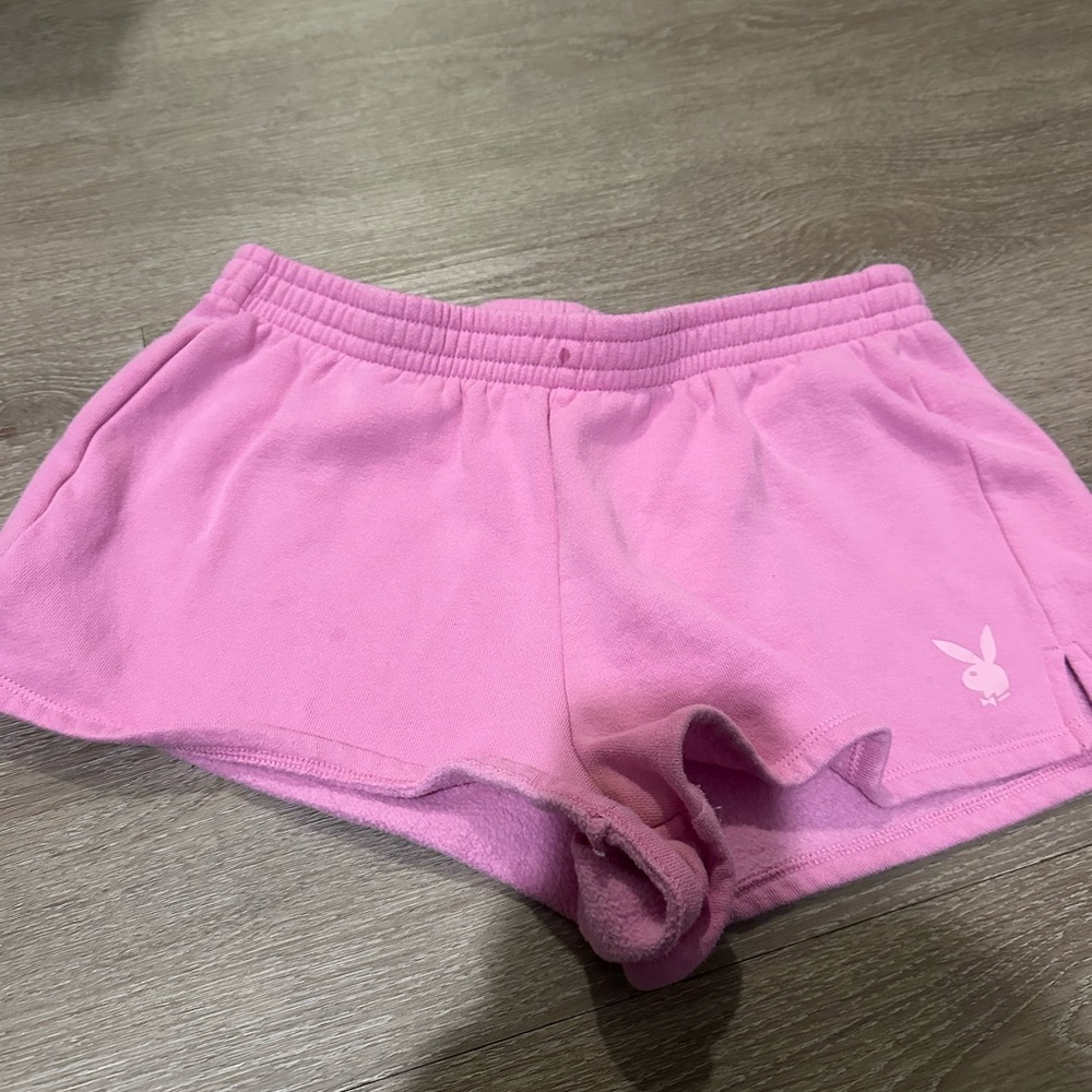 PLAYBOY Pink Athletic Shorts